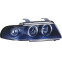 Set koplampen passend voor Audi A4 B5 1995-1998 - Zwart - incl. Knipperlichten & Angel-Eyes, voorbeeld 2