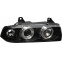 Set koplampen passend voor BMW 3-Serie E36 Sedan/Touring - Zwart - incl. Knipperlichten & Angel-Eyes, voorbeeld 2
