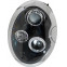 Set koplampen passend voor BMW New Mini R50-R53 2001-2006 - Zwart - incl. Angel-Eyes, voorbeeld 2