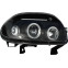 Set koplampen passend voor Renault Clio II 1998-2001 - Zwart - incl. Angel-Eyes, voorbeeld 2