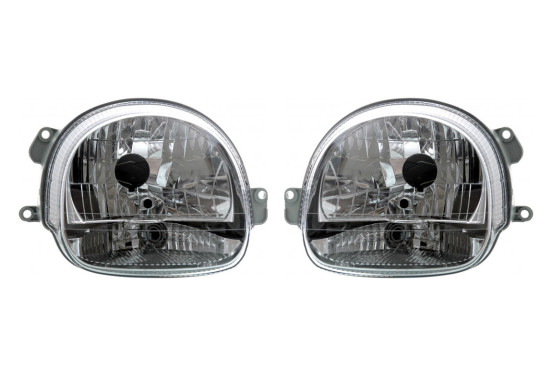 Set koplampen passend voor Renault Twingo I 1993-2003 - Helder - incl. Knipperlichten