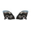 Set koplampen passend voor Suzuki Swift II 2005-2010 - Zwart - incl. Angel-Eyes - Type 2