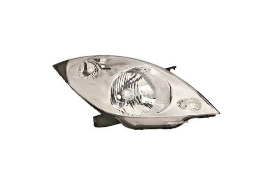 Koplamp rechts met knipperlicht  H4  +Elektrisch Motor 0808962 Van Wezel