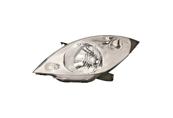 Koplamp links  met knipperlicht  H4  +Elektrisch Motor 0808961 Van Wezel