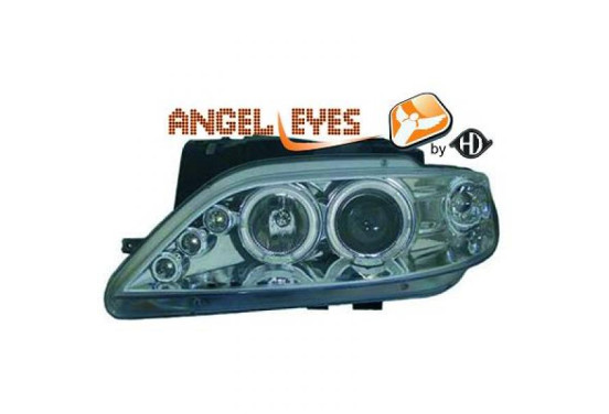 Koplampen passend voor Citroen Xsara 1997-2000 Chroom Angel Eyes 4070480 Diederichs