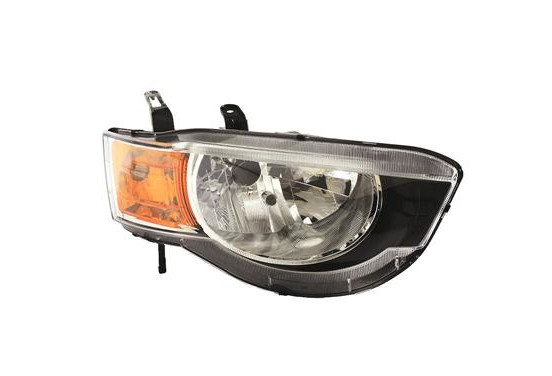 Koplamp rechts met knipperlicht  H4 inclusief stelmotor 3236962 Van Wezel