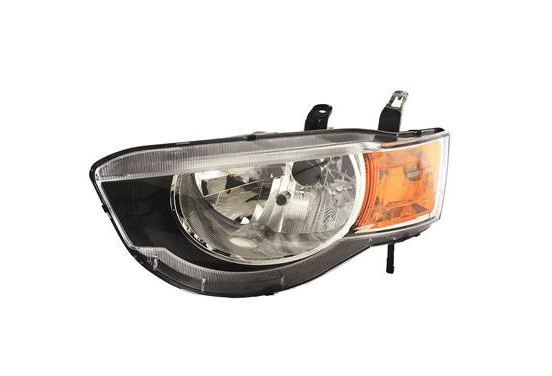 Koplamp links  met knipperlicht  H4 inclusief stelmotor 3236961 Van Wezel