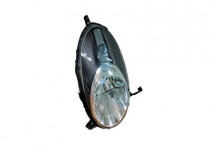 Koplamp links  vanaf '08    H4 inclusief MOTOR