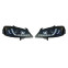 Set koplampen DRL-Look passend voor Opel Astra G 1998-2003 - Zwart