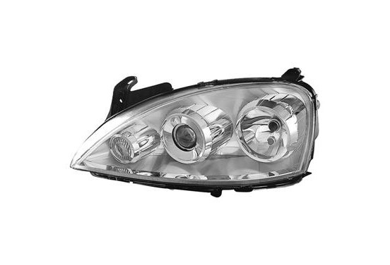 Koplamp links  met knipperlicht  vanaf '04 2XH7 Ellipt. +Motoµ 3779987 Van Wezel