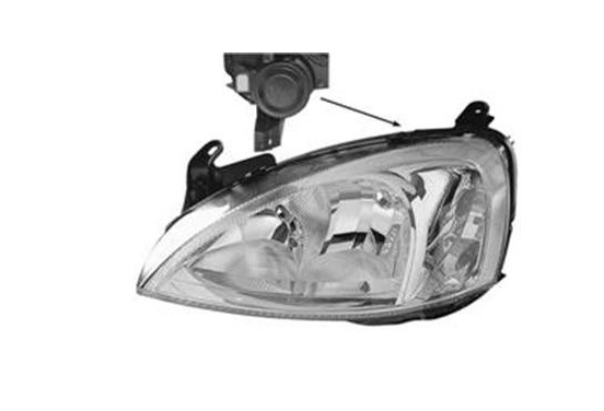 Koplamp links 088342 Valeo