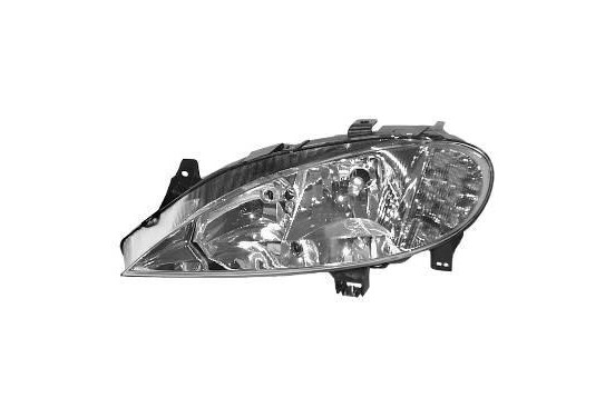 Koplamp links  met knipperlicht  vanaf 5/'99  H7 + H1 4325963 Van Wezel