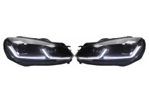 Set 7.5-Look LED Koplampen passend voor Volkswagen Golf VI 2008-2012 - Zwart - incl. DRL