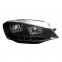 Set koplampen passend voor 'Dual U' incl. DRL Volkswagen Golf VII 2012- - Zwart - incl. Motor, voorbeeld 2