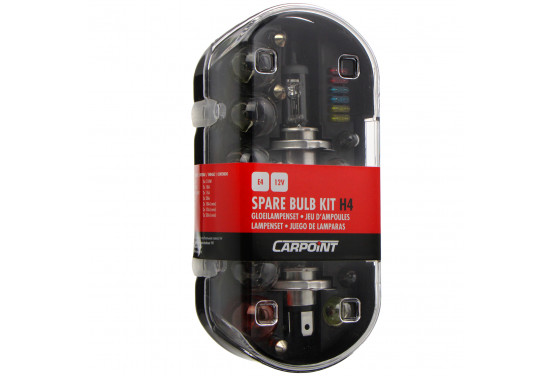 Carpoint reservelampen set H4 60/55W (30-delig)