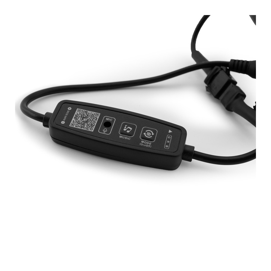 AutoStyle 2-Delige Multi-Color LED Interieur Sfeerverlichting met App ...