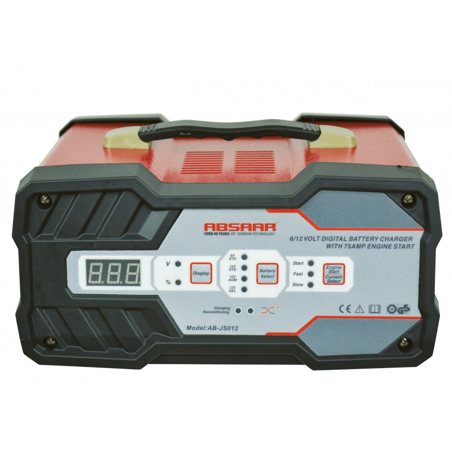 Weinig mineraal Pef Absaar AB-JS012 Acculader met jumpstarter 12A 6/12V | Winparts.nl -  Acculaders