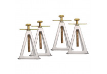 ProPlus assteunenset 4 stuks aluminium