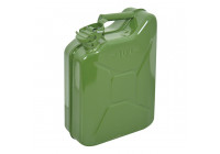 Jerrycan 10l groen metaal TüV/GS