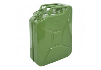 Jerrycan 20l groen metaal TüV/GS