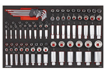 Sonic Doppenset 1/4&#34;, 3/8&#34; & 1/2&#34;, 12-kant 100-delig