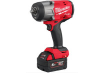 Milwaukee M18 FHIW2F12-502X 18V Li-Ion accu Slagmoersleutel met frictiering set (2x 5.0Ah accu) in H