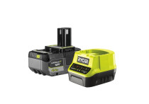 Ryobi ONE+ 18V 1x 5,0 Ah Lithium+ accu &amp; lader set