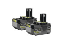 Ryobi ONE+ 18V 2X 4.0Ah Lithium+ accu