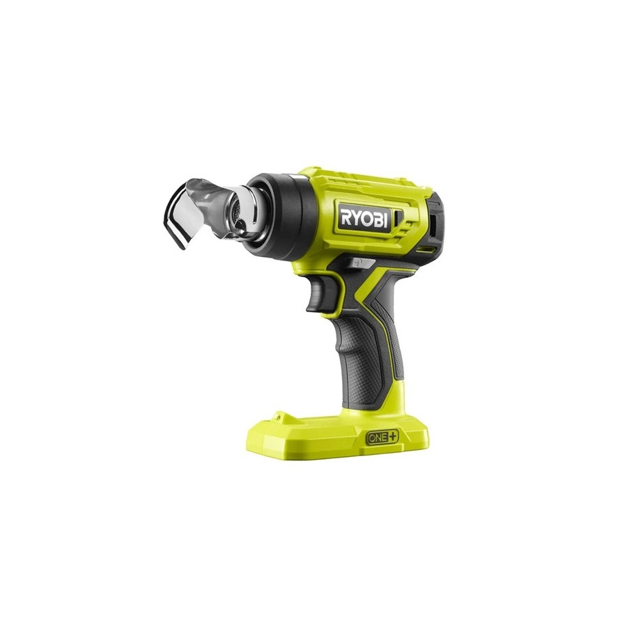 RYOBI R18HG-0 18V ONE accu-heteluchtpistool met recht/reflectie RYOBI R18HG-0 18V ONE accu-heteluchtpistool met recht/reflectie