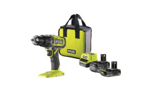  Ryobi ONE+ 18V Accu Klopboormachine (incl. 1x 5.0Ah &amp; 1x 2.0Ah accu's)