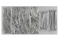 Assortiment splitpennen 555 stuks