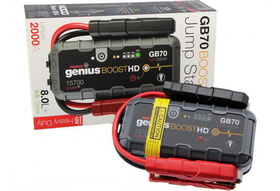 Noco Genius Jumpstarter GB70 12V 2000A, afbeelding 3