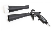 Rooks Blaaspistool Tornado Duo-Turbo, bekledingsreinigingspistool met lager en borstel