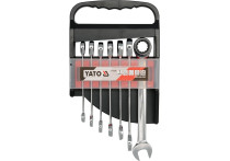 Yato Ring ratel steeksleutelset 7-delig