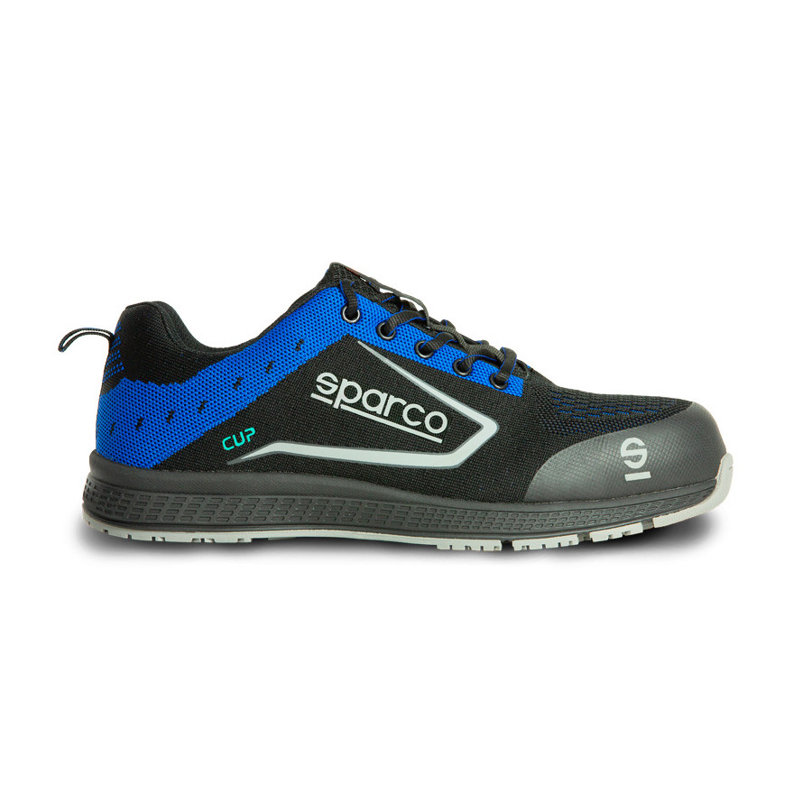 Sparco Lichtgewicht Werkschoenen Practice S1P Nelson Zwart/Blauw Maat 45