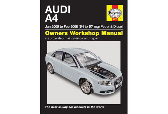 Haynes Werkplaatshandboek Audi A4 benzine & diesel (Jan 2005-Feb 2008)