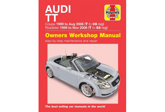 Haynes Werkplaatshandboek Audi TT Mk I (1999-2006)