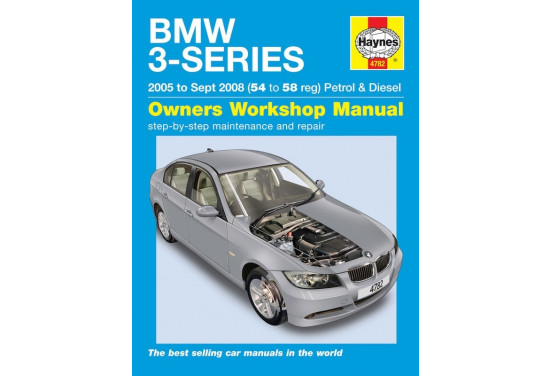 Haynes Werkplaatshandboek BMW 3-Series benzine & diesel (2005 - Sept 2008)