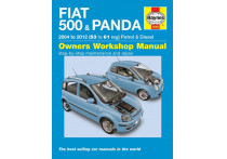 Haynes Werkplaatshandboek Fiat 500 &amp; Panda (2004-2012)