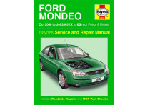 Haynes Werkplaatshandboek Ford Mondeo benzine &amp; diesel  (Okt 2000-Jul 2003)