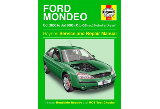 Haynes Werkplaatshandboek Ford Mondeo benzine & diesel  (Okt 2000-Jul 2003)