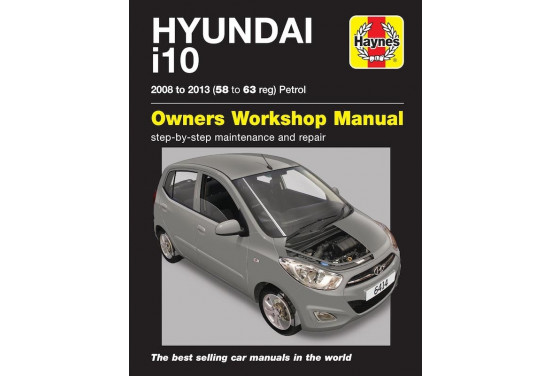 Haynes Werkplaatshandboek Hyundai i10 benzine  (2008 ? 2013)