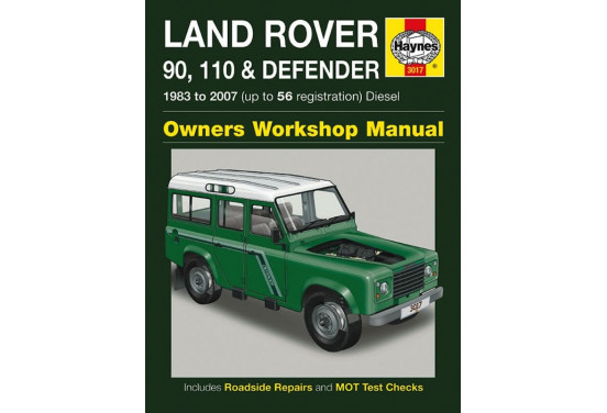 Haynes Werkplaatshandboek Land Rover 90, 110 & Defender diesel (1983-2007)