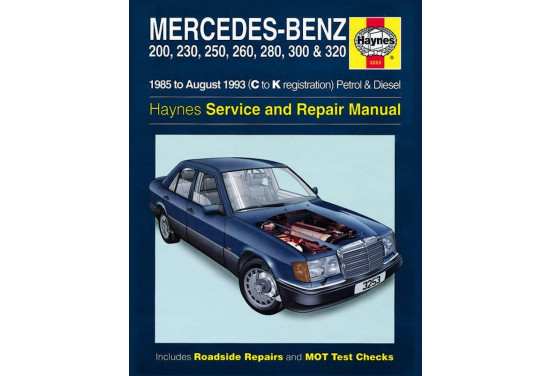 Haynes Werkplaatshandboek Mercedes-Benz 124 benzine & diesel (1985-Aug 1993)