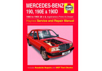 Haynes Werkplaatshandboek Mercedes-Benz 190, 190E &amp; 190D benzine &amp; Diesel (1983-1993)
