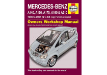 Haynes Werkplaatshandboek Mercedes-Benz A-Class benzine &amp; diesel (1998-2004)