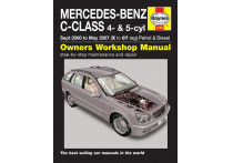 Haynes Werkplaatshandboek Mercedes-Benz C-Class benzine &amp; diesel (Sep 2000-Mei 2007)