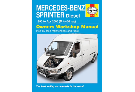 Haynes Werkplaatshandboek Mercedes-Benz Sprinter diesel (1995 - Apr 2006)