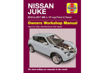 Haynes Werkplaatshandboek Nissan Juke benzine &amp; diesel (2010 - 2017)