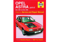 Haynes Werkplaatshandboek Opel Astra benzine (Oct 91 - Feb 98)